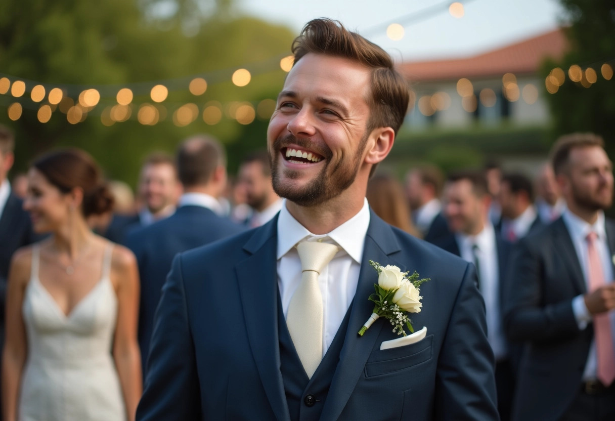 tenue décontractée pour mariage homme : inspirations et tendances actuelles - costume homme